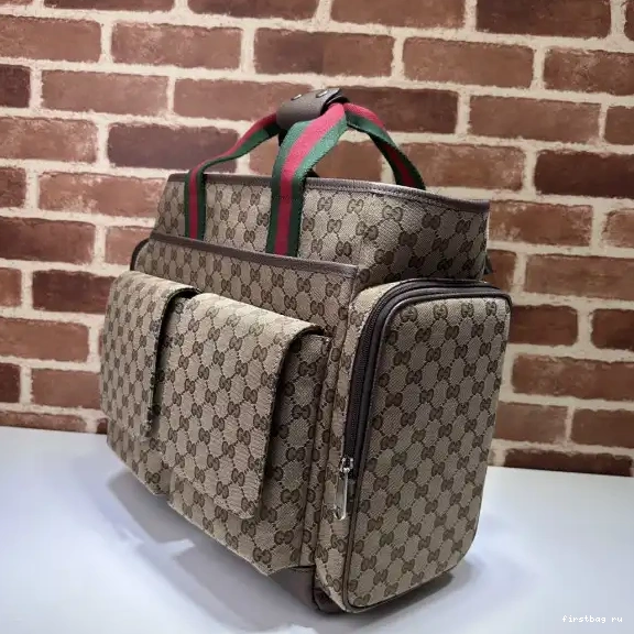 First bag ru GUCCI ORIGINAL GG BAG-40*35*20CM DIAPER 0607